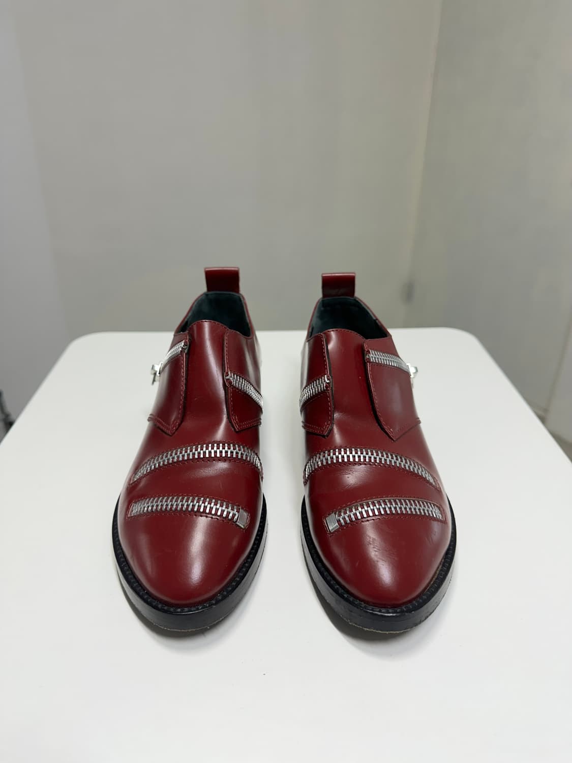 골든 구스 가죽 지퍼 구두 상품이미지2