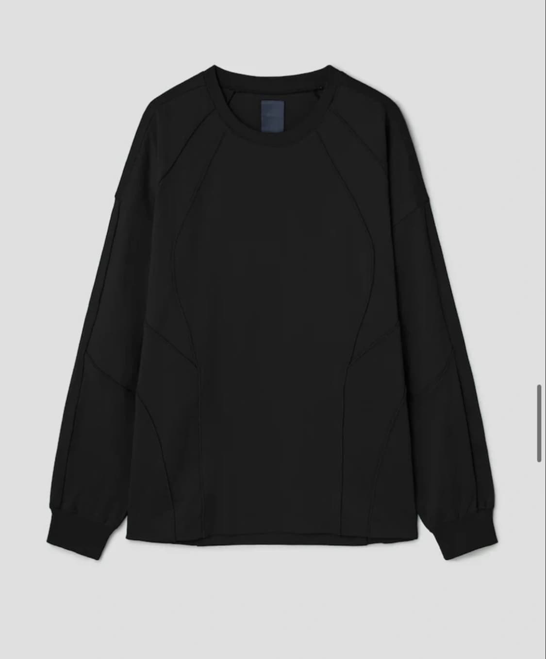 준지 2025 레이서 파이핑 오버핏 롱 슬리브 상품이미지6