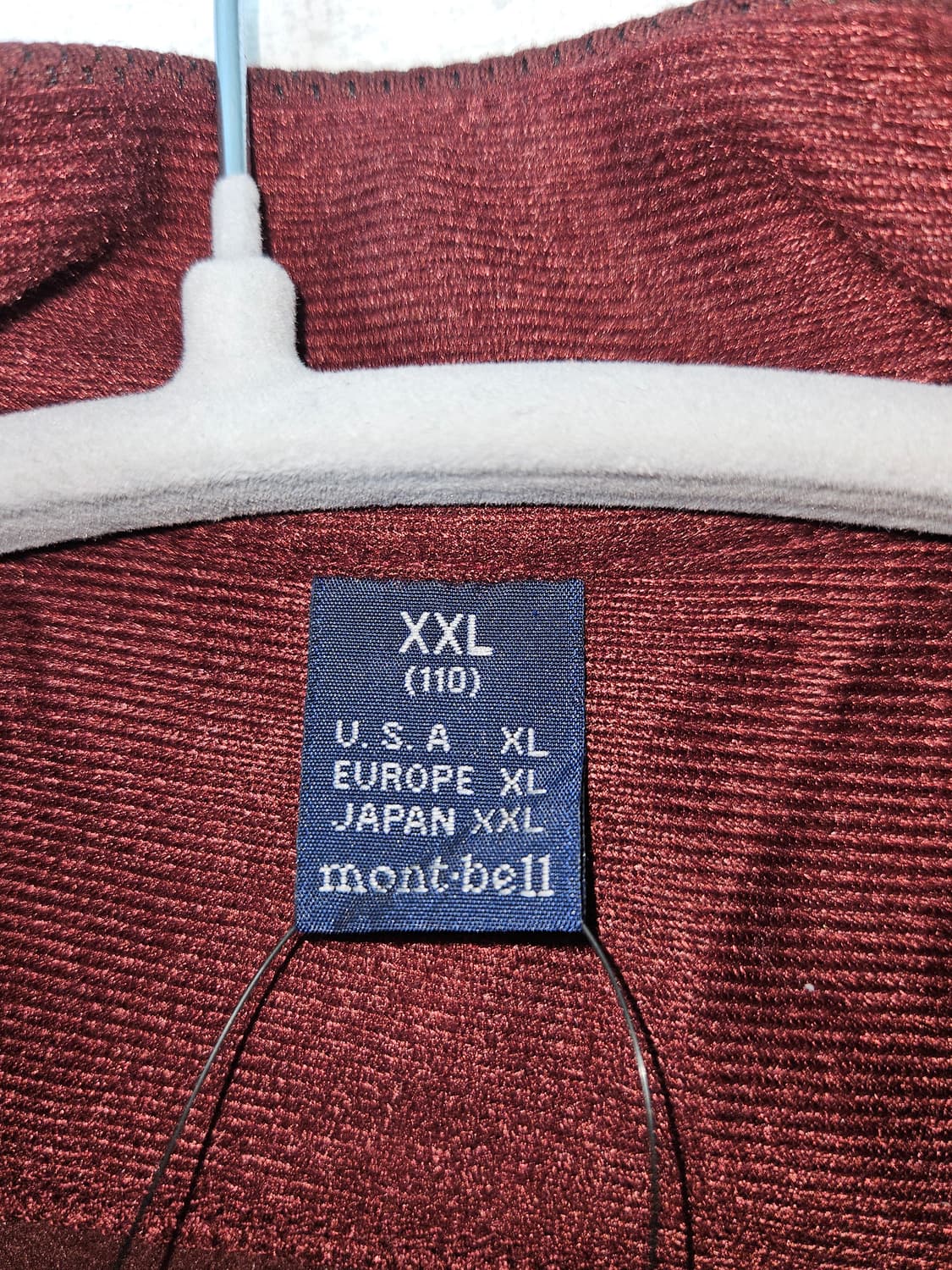 몽벨 하프집업 기능성 플리스 티셔츠 XXL (새상품) 상품이미지5