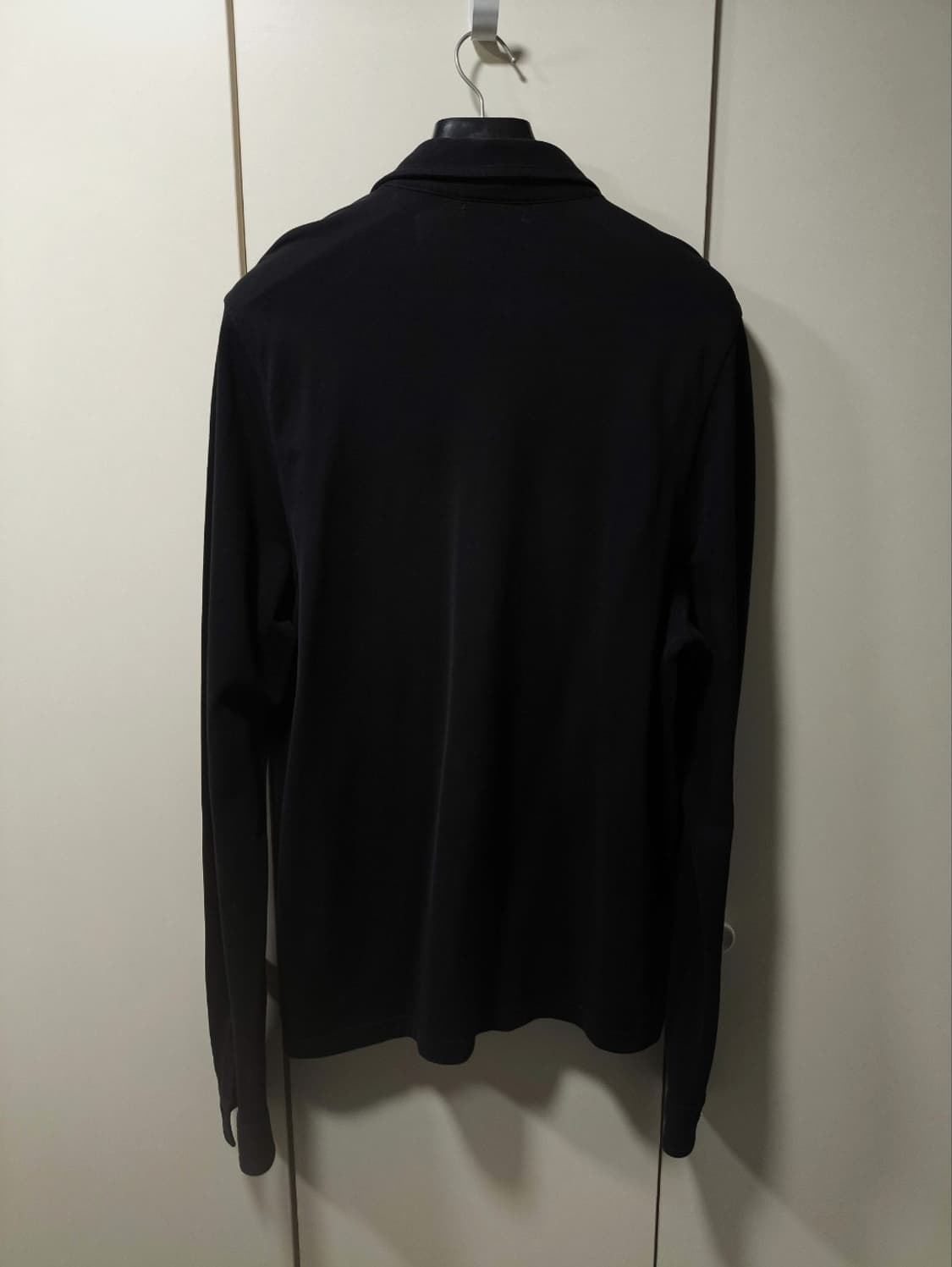 XL 버버리 카라넥 티셔츠 블랙 상품이미지6