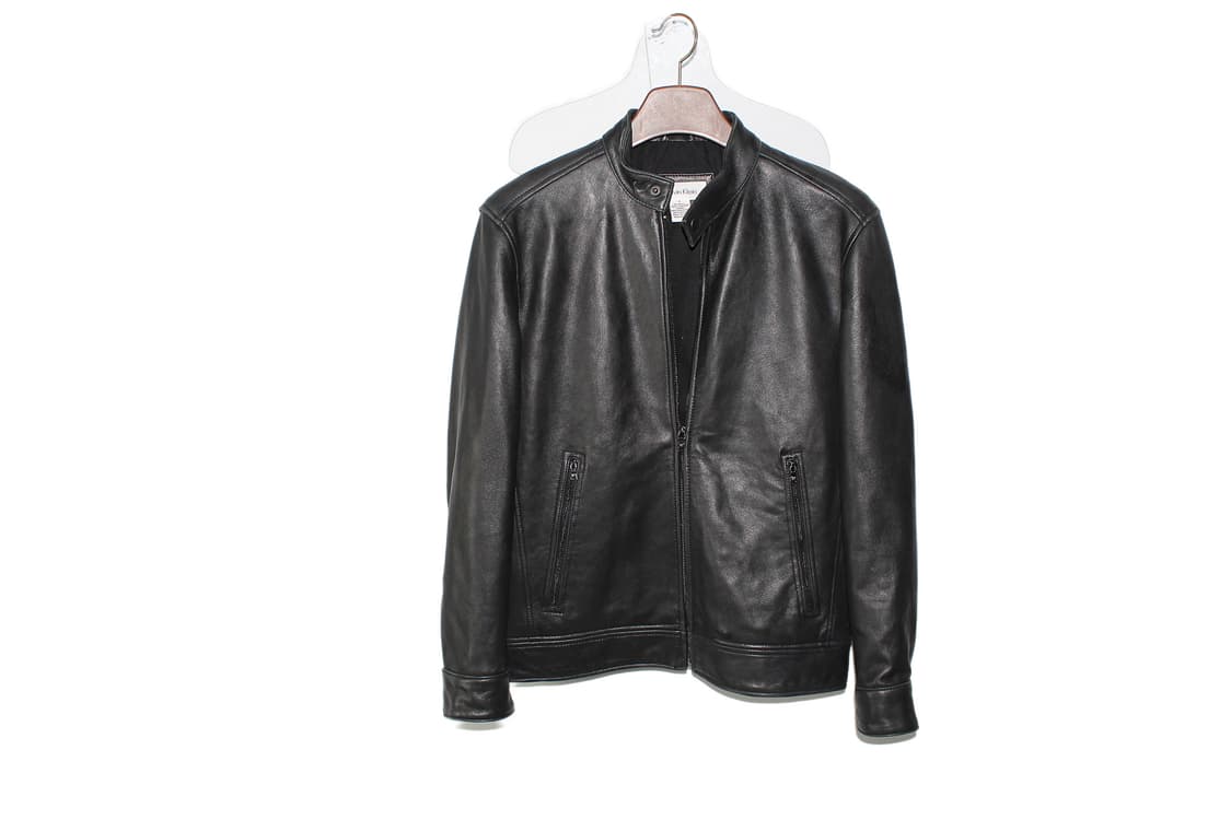 켈빈클라인 램스킨 싱글레더자켓 상품이미지1