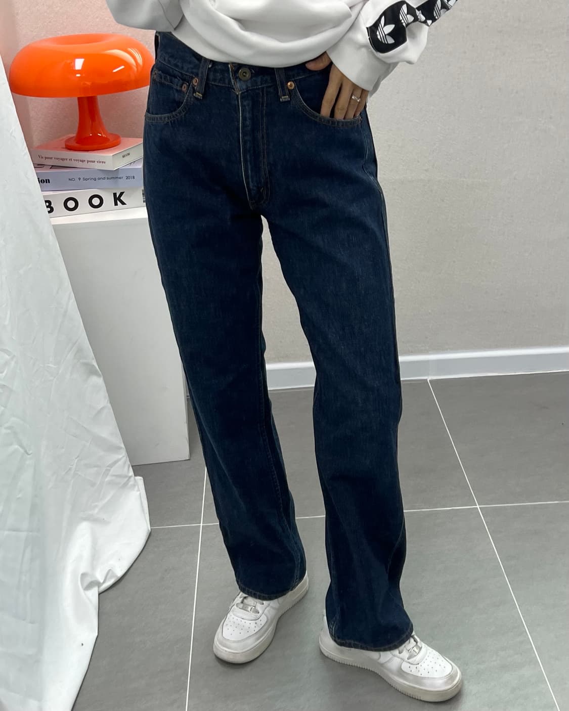 (허단35)90'S 리바이스 503 진청-M1586 상품이미지7