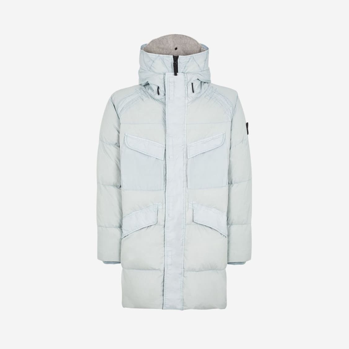 [xxl] 22fw 스톤아일랜드 Re 크링클랩스 롱 패딩 라이트 그레이 상품이미지1