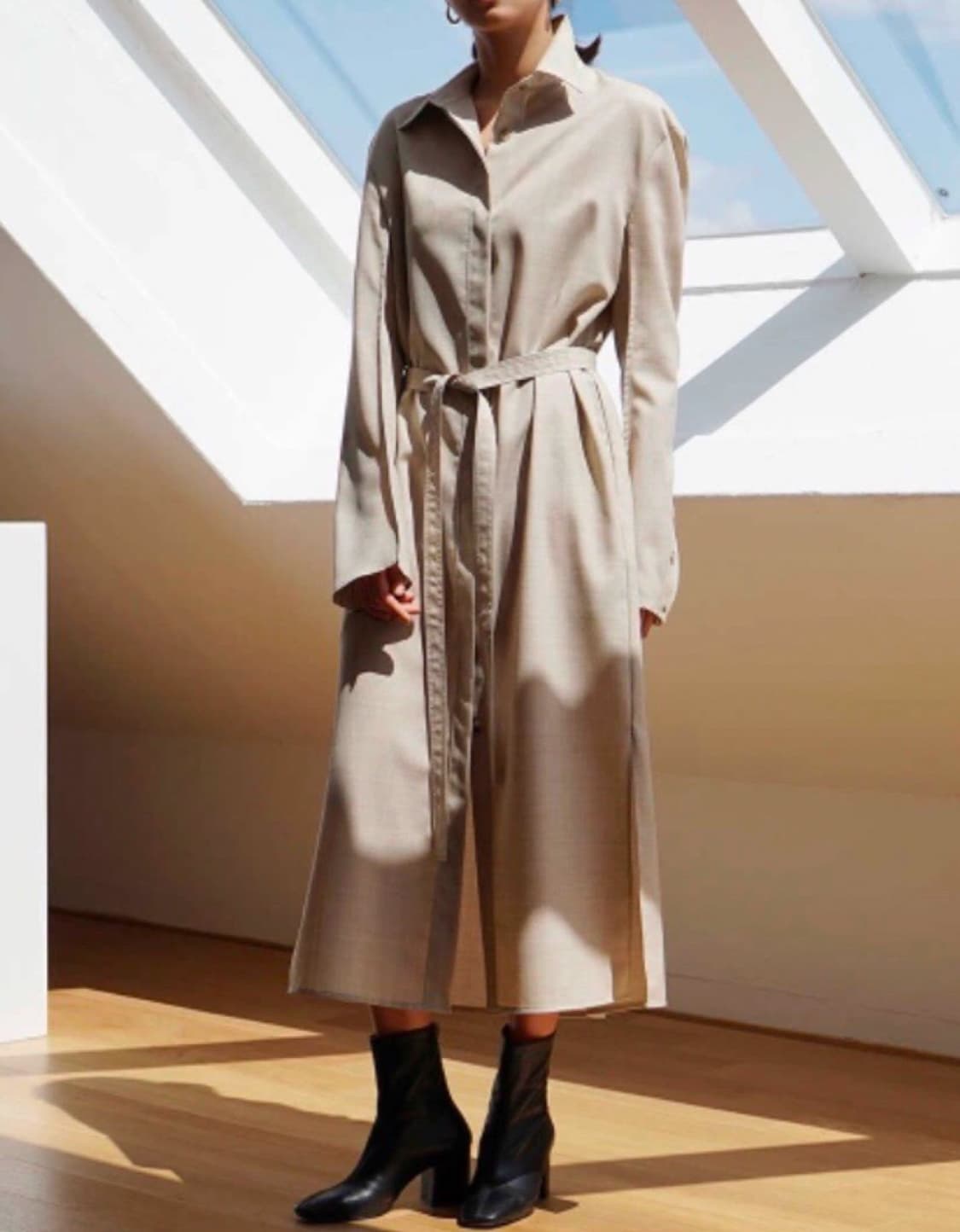 아포에스토 셔츠 원피스 상품이미지1