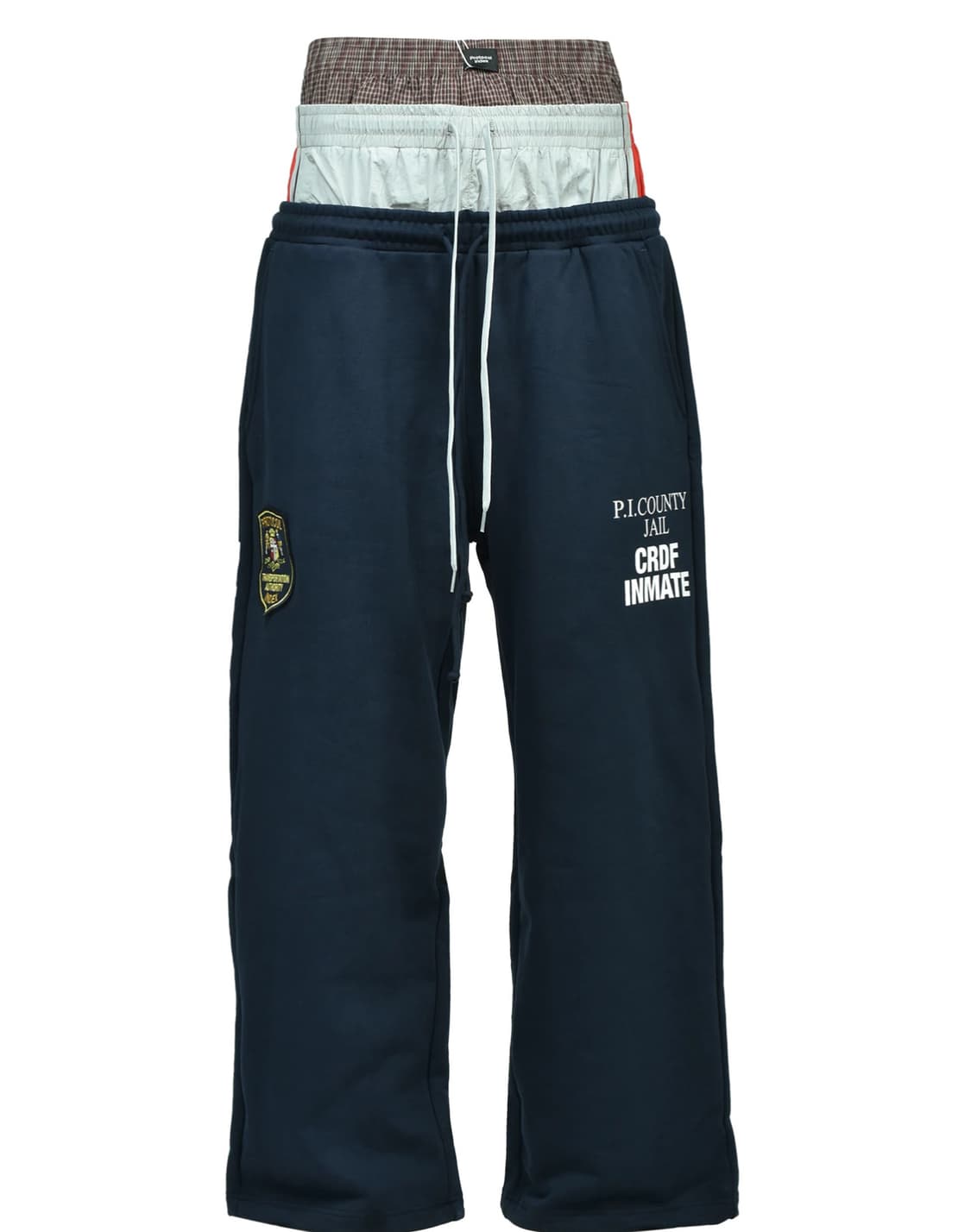 [XL] 프로토콜 인덱스 누비안 별주 3 레이어드 팬츠 상품이미지1