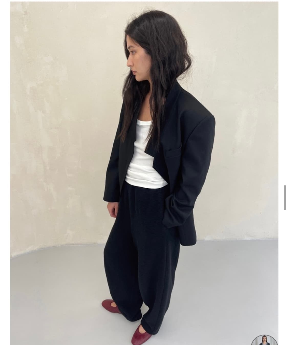 더하우스류 플랫 카라 자켓 상품이미지4