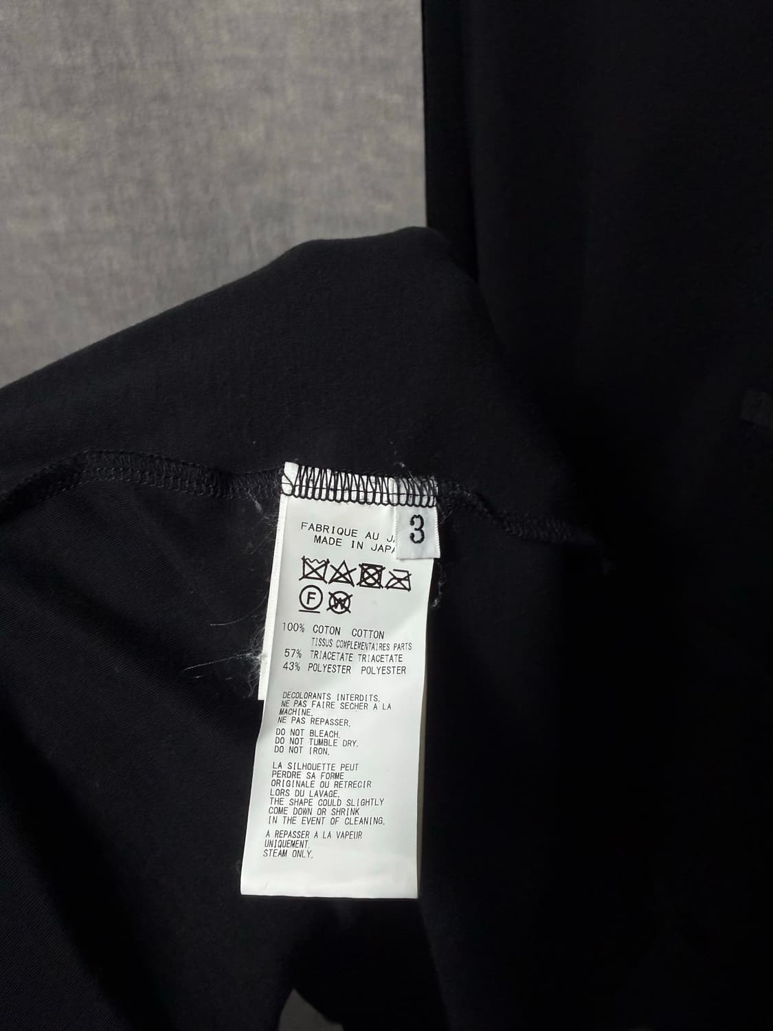 Yohji Yamamoto China Button Long Cadigan 상품이미지5