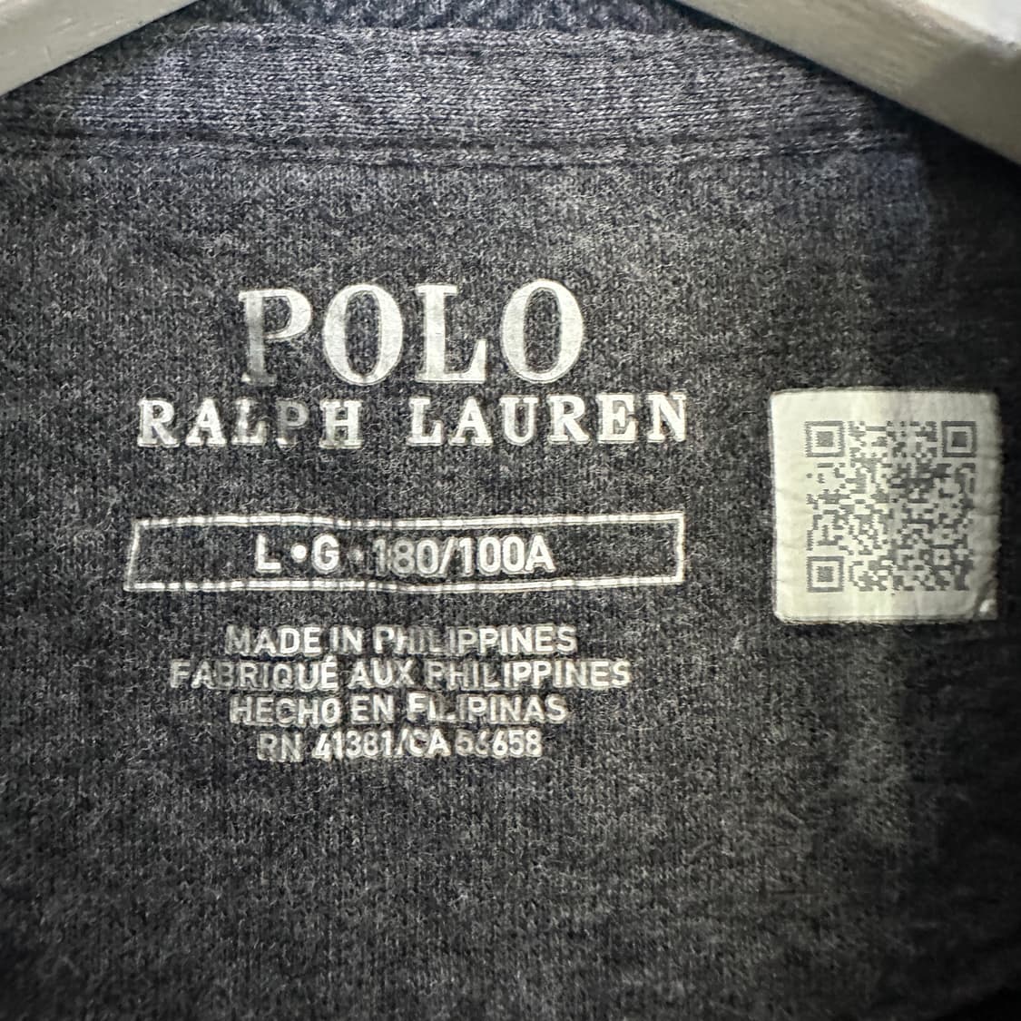 [L] 폴로 반집업 니트 상품이미지2