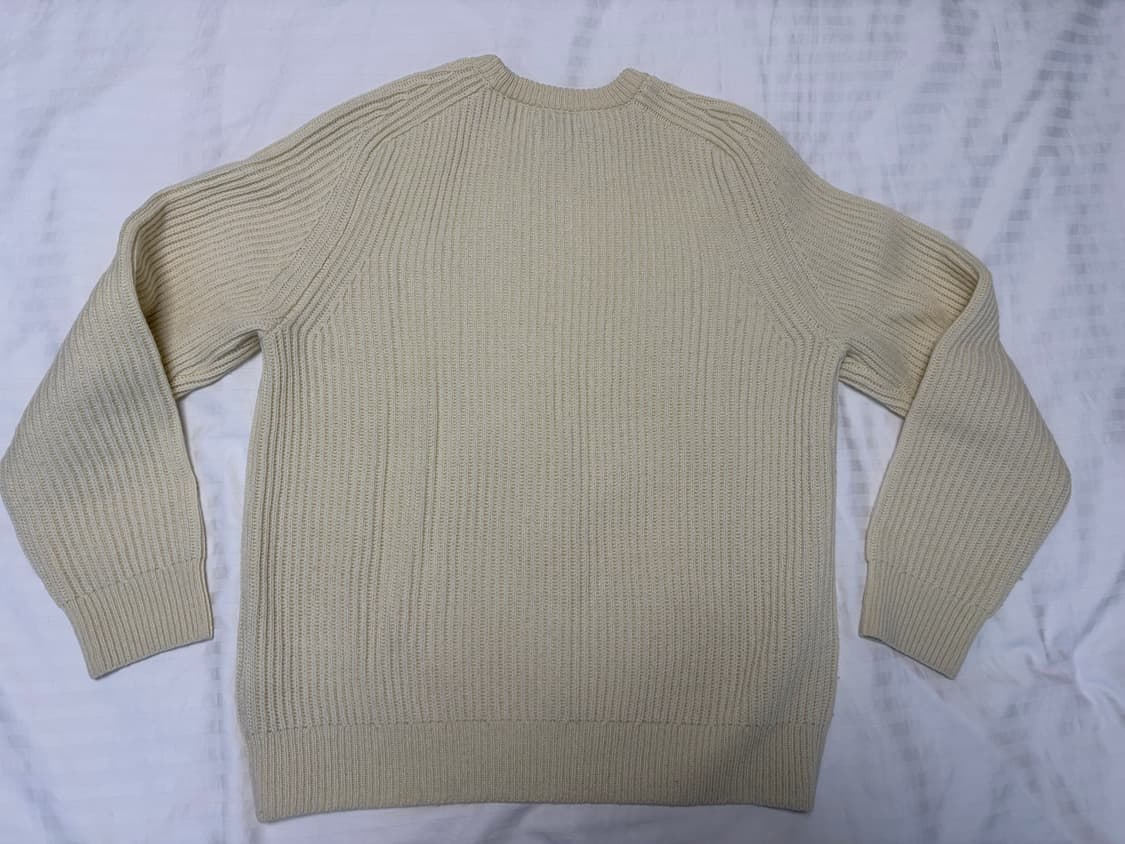 cos 레귤러핏 리브드 울 스웨터 M 상품이미지6