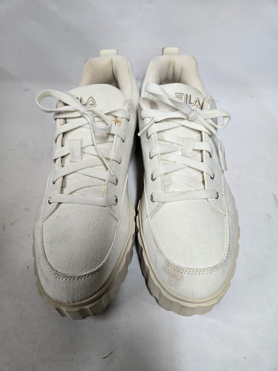 거의새제품)샌드 블라스트 로우 흰색 운동화270 상품이미지2