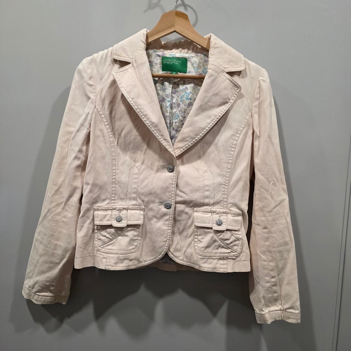 베네통(Benetton) 여성 코듀로이 자켓 상품이미지1