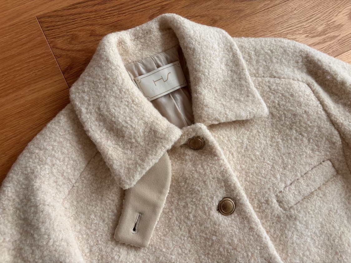 한스스타일 알파카 트위드 자켓 S 상품이미지3