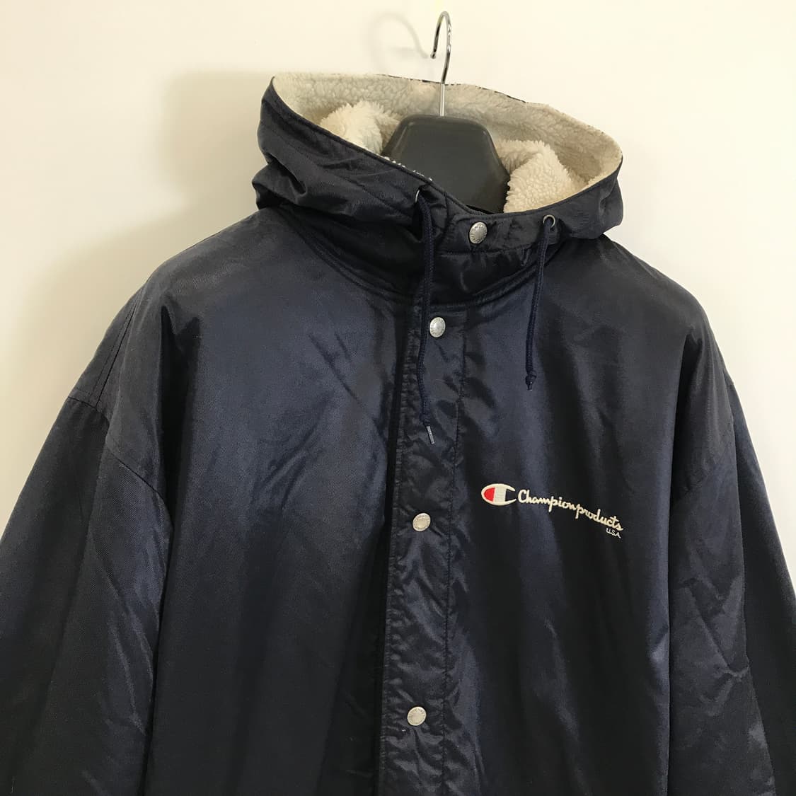 챔피온 빅로고 빈티지 양털안감 벤치코트 [L] 상품이미지2