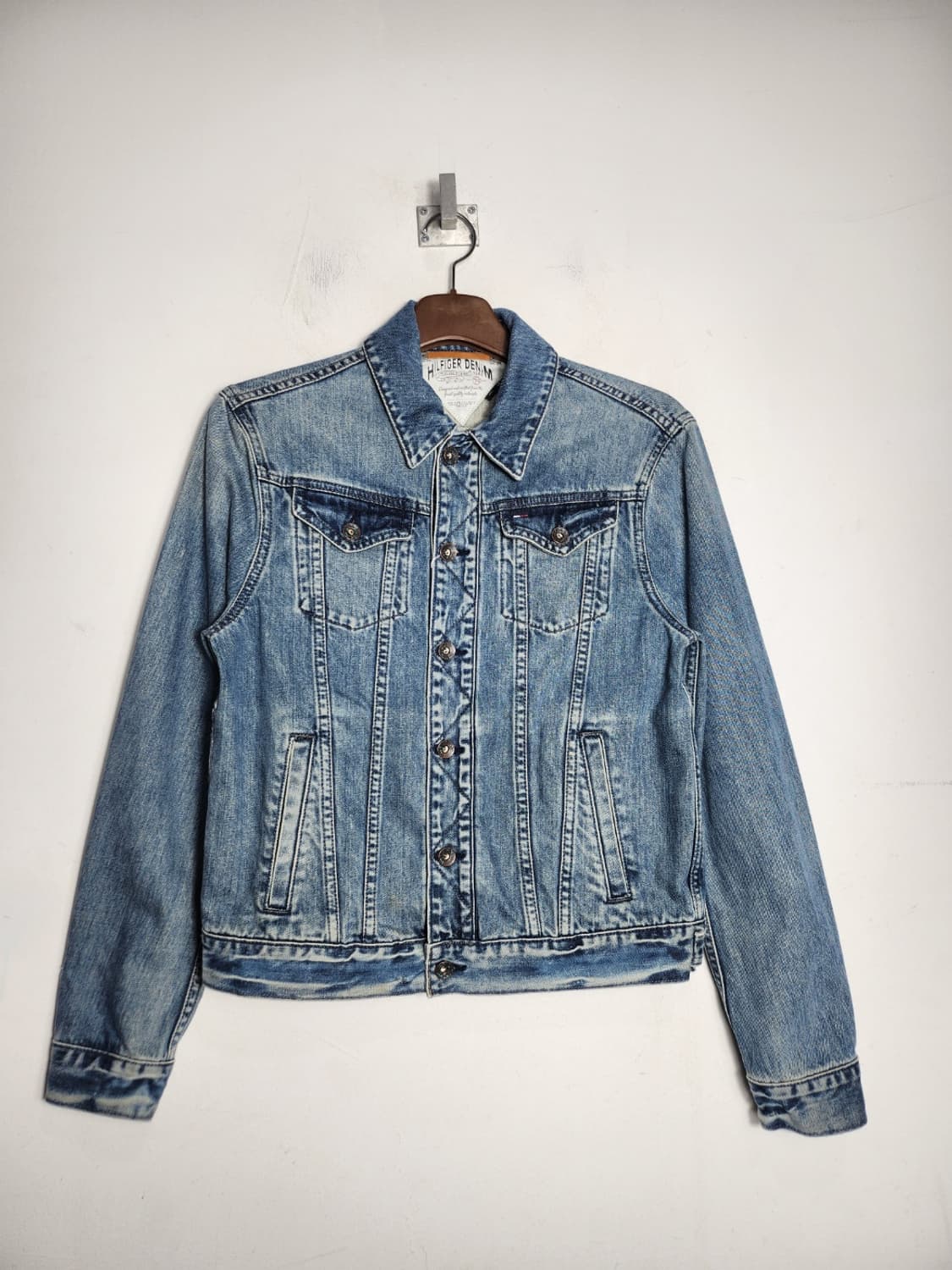 타미힐피거 빈티지 데님 청자켓 상품이미지1