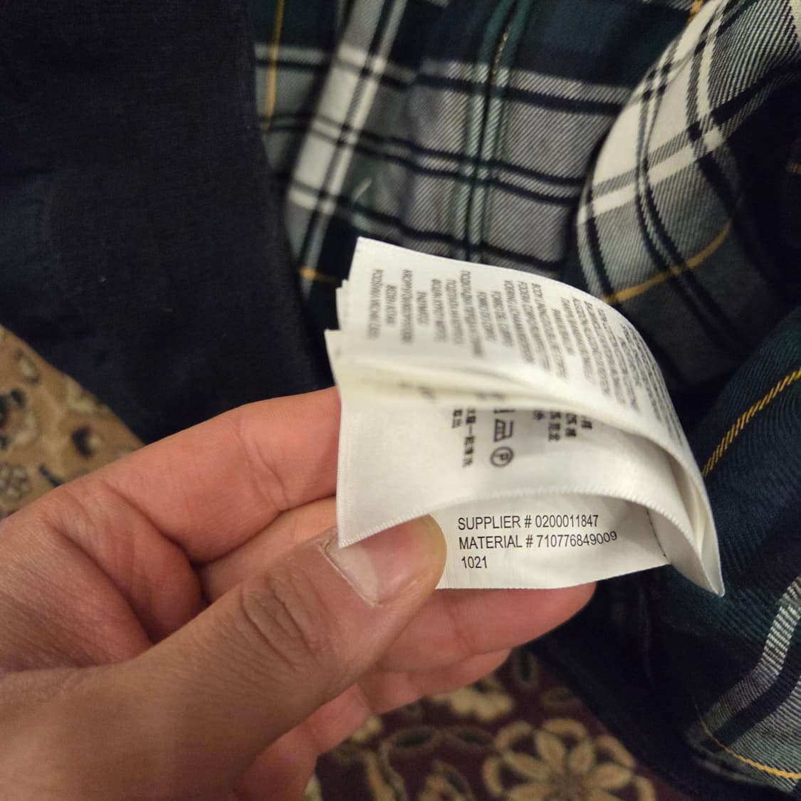 폴로 g9 해링턴 자켓 m 바라쿠타 자켓 코튼 트윌 자켓 상품이미지6