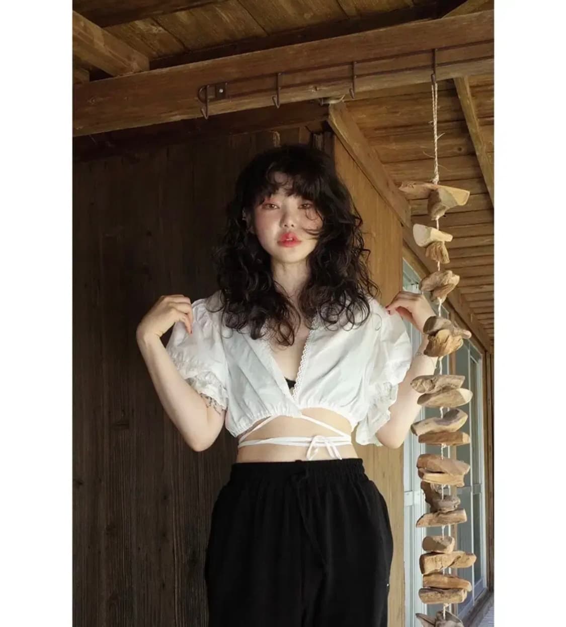 프레클 소라 블라우스 상품이미지1