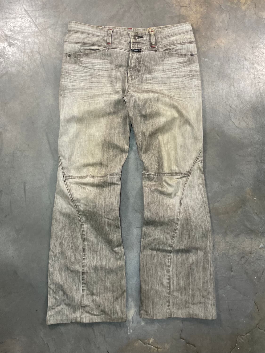 00s 재팬 마리떼 프랑소와저버 플레어 데님 팬츠 상품이미지1