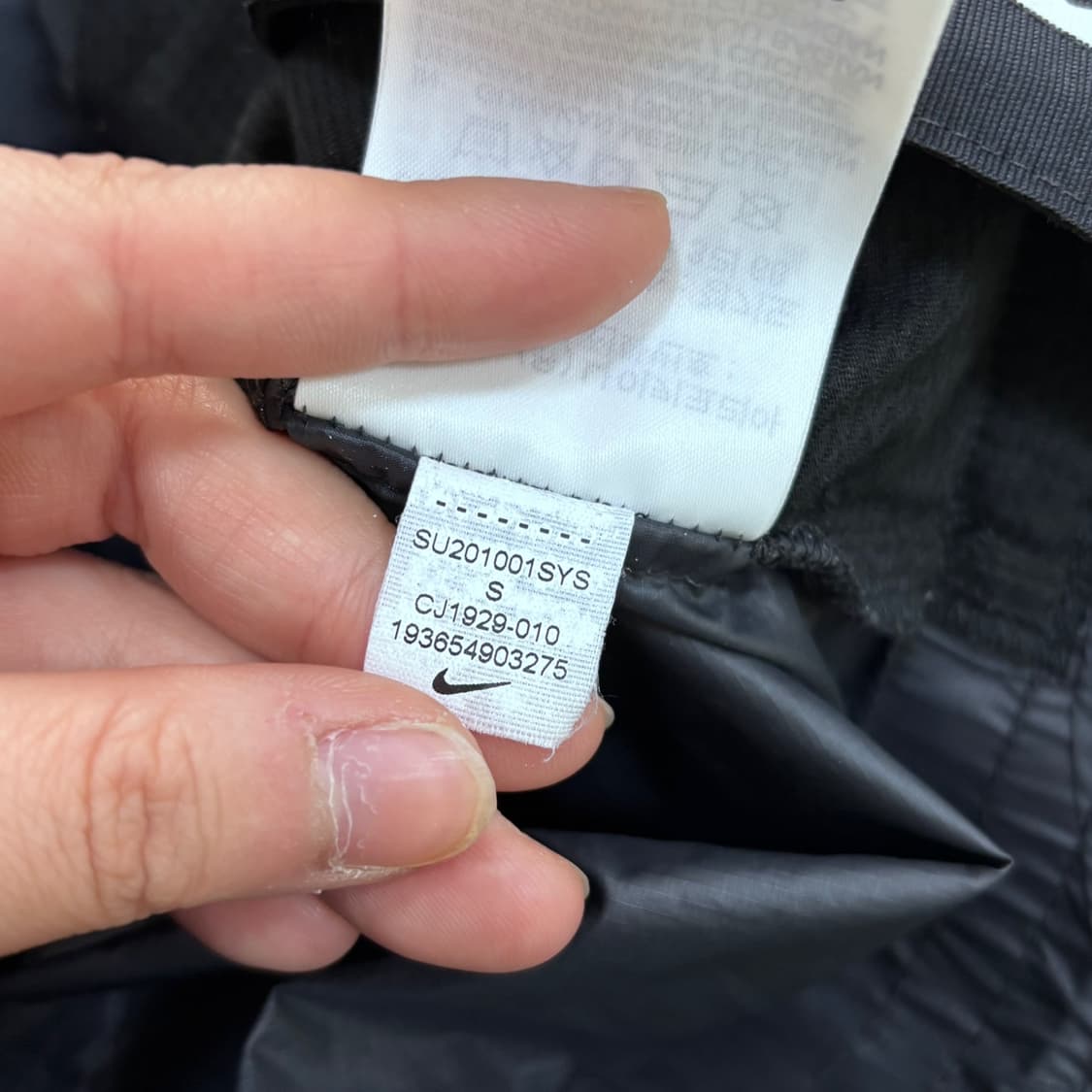 80 나이키 러닝 하프집업 아노락 자켓 0423E 상품이미지5