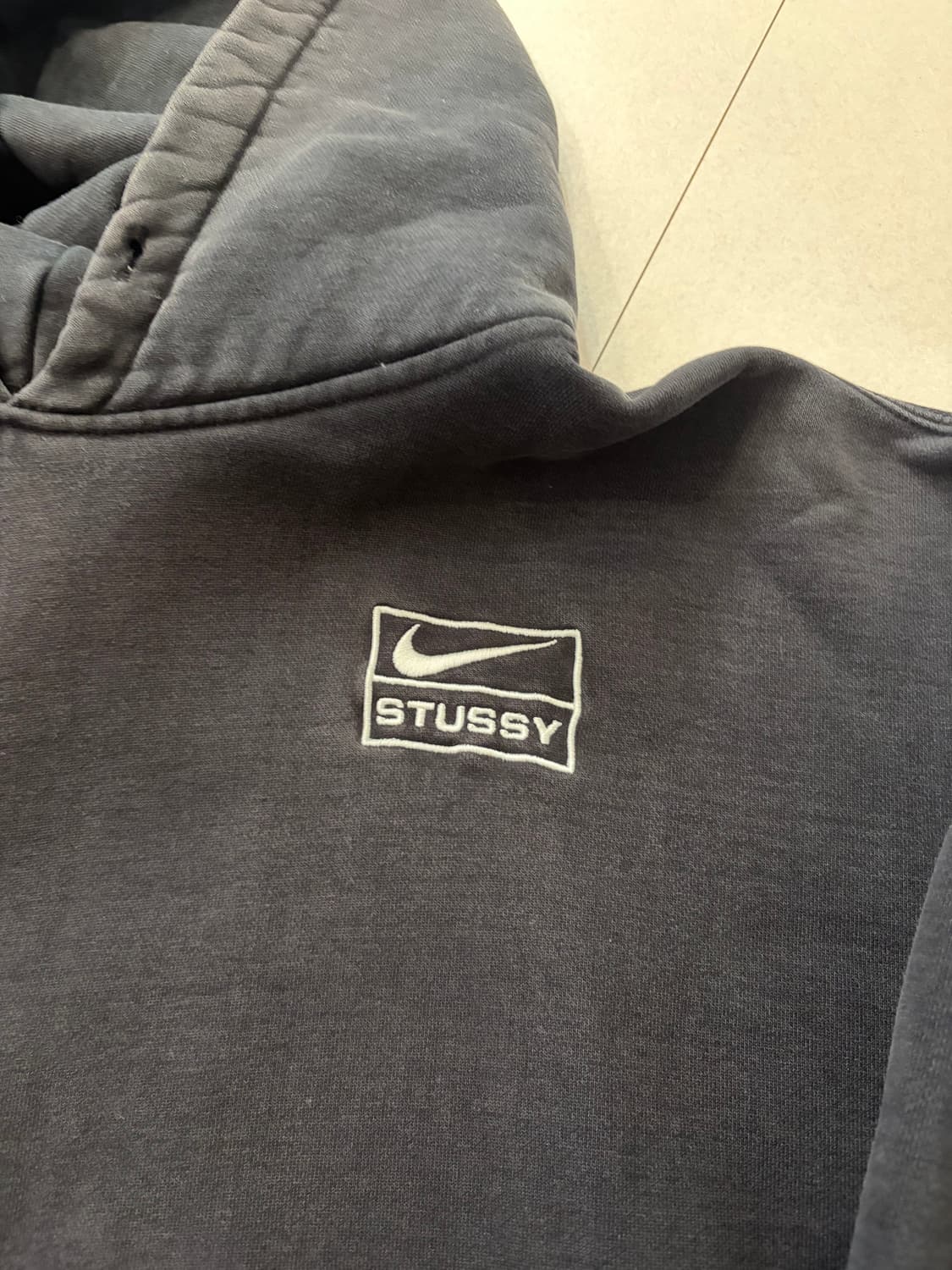 나이키x스투시 후드티 XL 상품이미지2