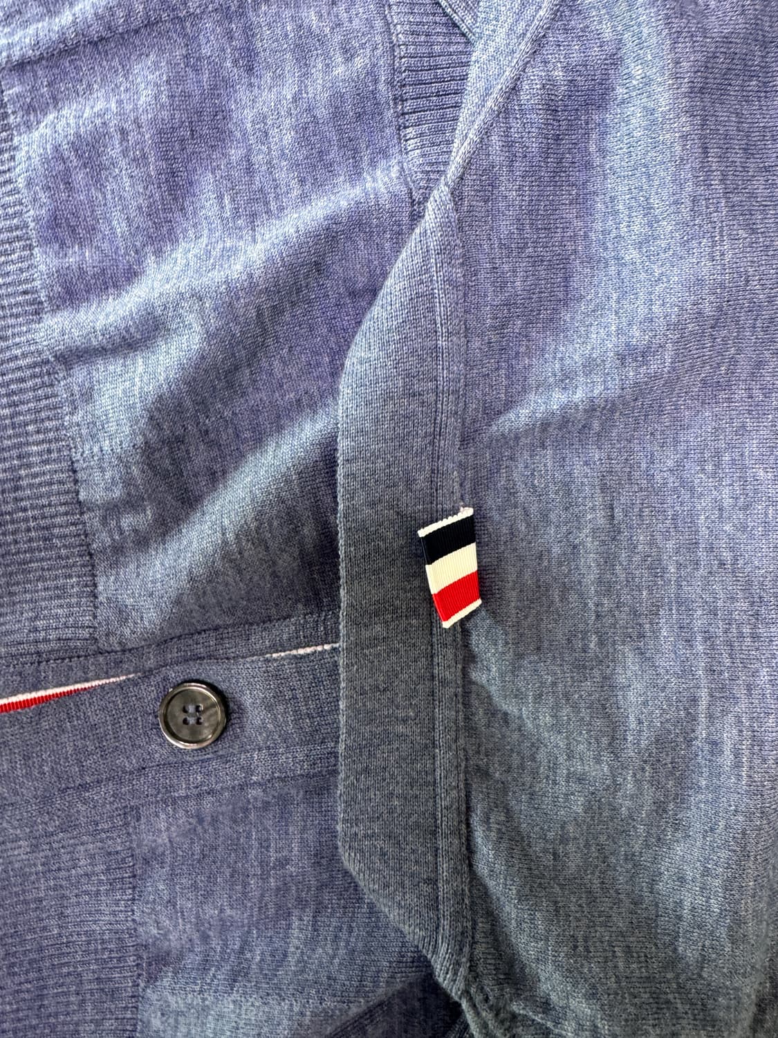 톰브라운 가디건 3 SIZE 블루&네이비 / 모델명 mkc002a / 실 상품이미지7