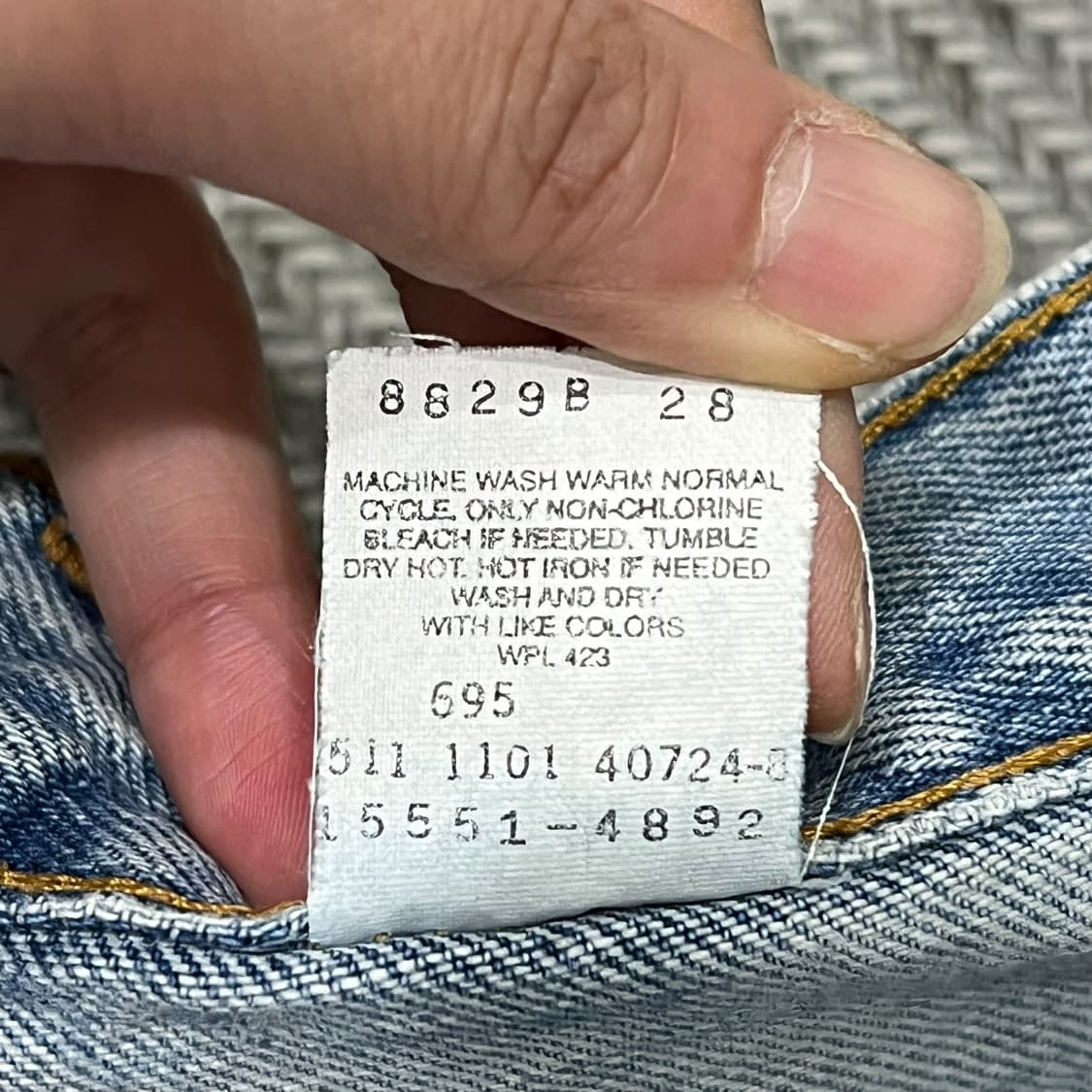 usa 리바이스 550 데님팬츠 s06752 상품이미지10