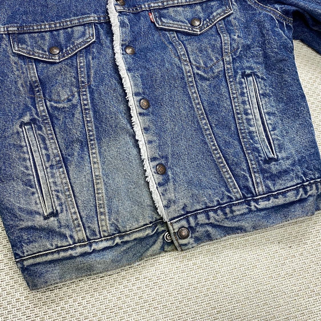 (95) 80’s 리바이스 데님 쉐르파 자켓 상품이미지5