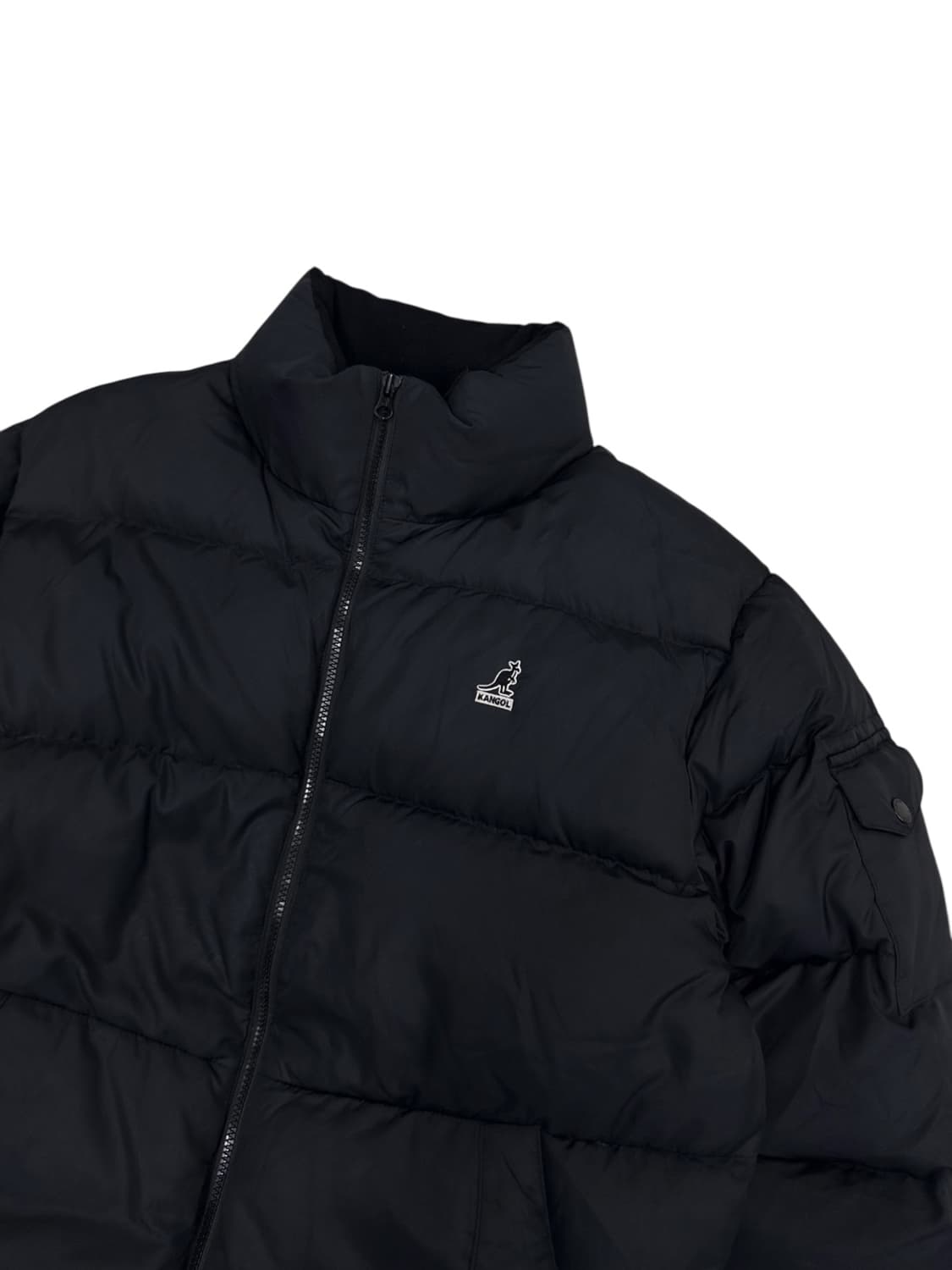 캉골 덕다운 패딩 블랙 (L) 상품이미지2