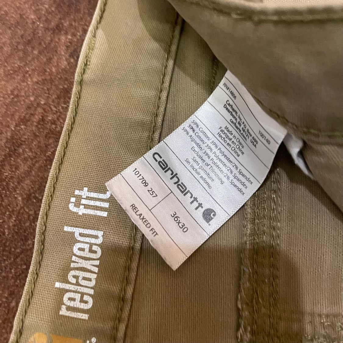 칼하트 카고팬츠 상품이미지2