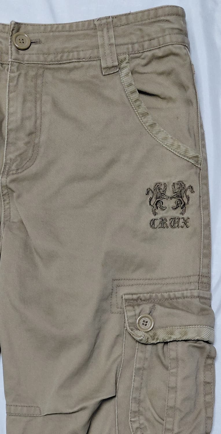 (29) CRUX 크럭스 로고 자수 입체 카고 팬츠 상품이미지2