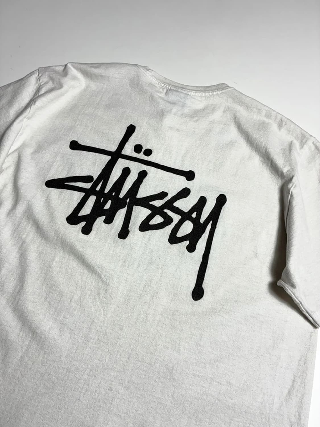 스투시 STUSSY 베이직 로고 코튼 반팔 티셔츠 R1413 상품이미지2