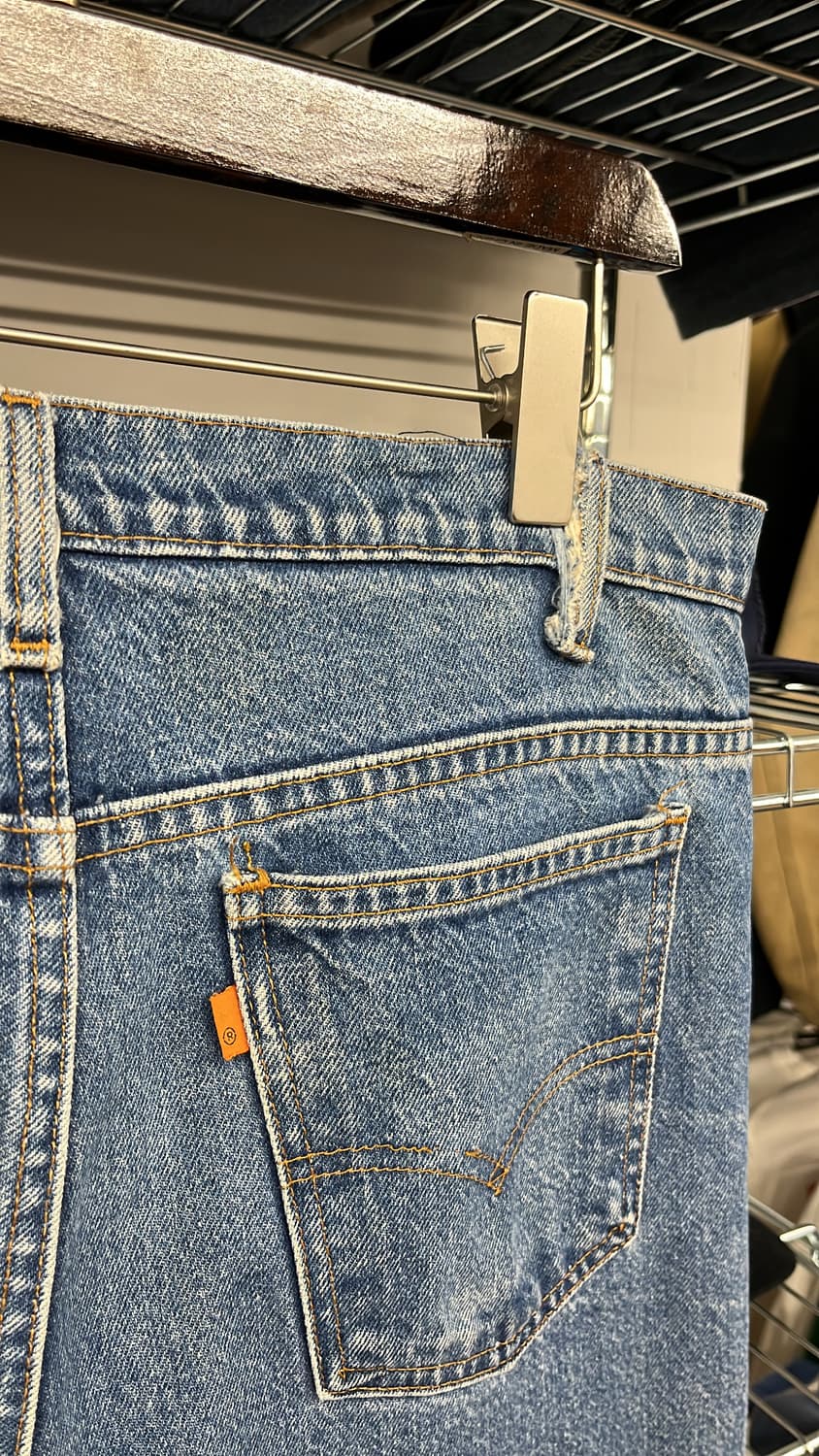 36-31“ 리바이스 517 USA 91s Talon Zip 상품이미지3