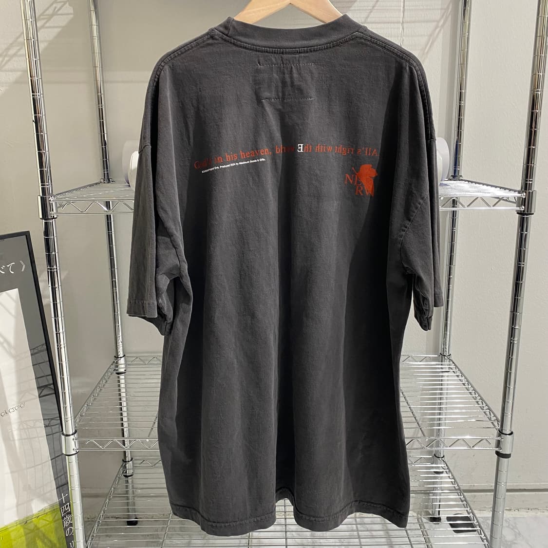 에반게리온 레이 부틀렉 애니메이션 티셔츠 상품이미지2