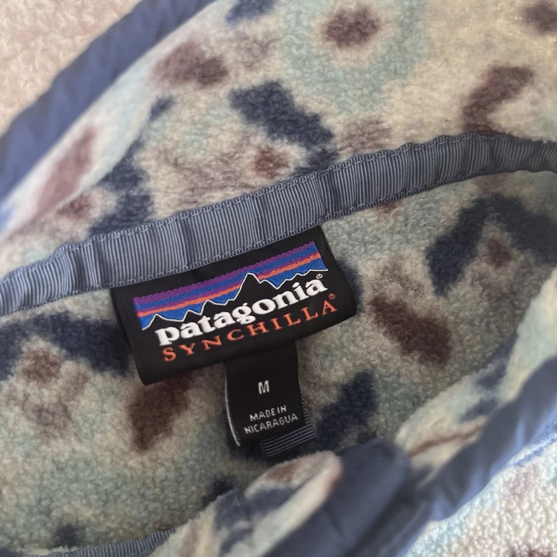 10s 파타고니아 신칠라 스냅-T 툰드라 클러스터 패턴 상품이미지3