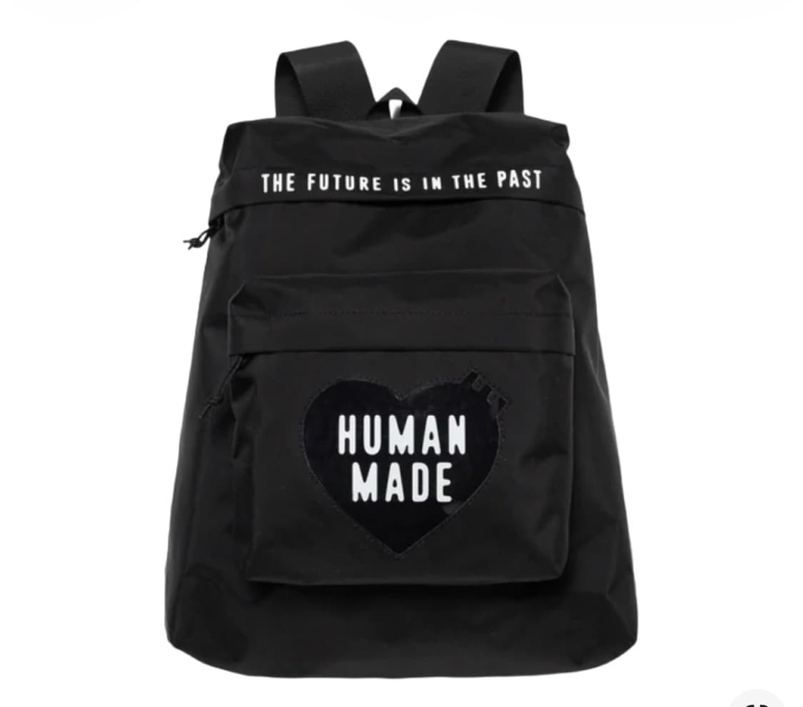 휴먼 메이드 백팩 블랙 Human Made Backpack Black 상품이미지1