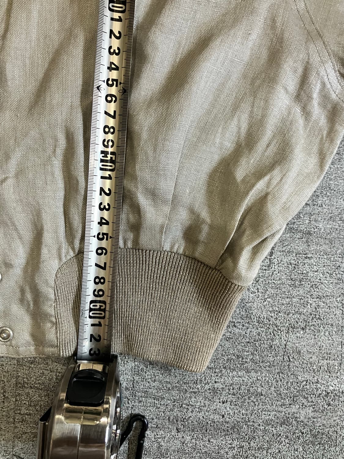 일본빈티지 Lancel 올드스쿨아메카지 아방핏 블루종자켓 상품이미지3