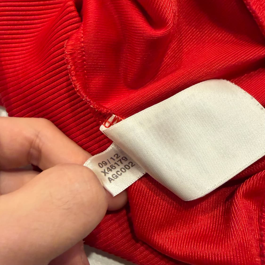 [XL] 12s 아디다스 파이어버드 삼선 트랙탑 레드 B271 상품이미지8