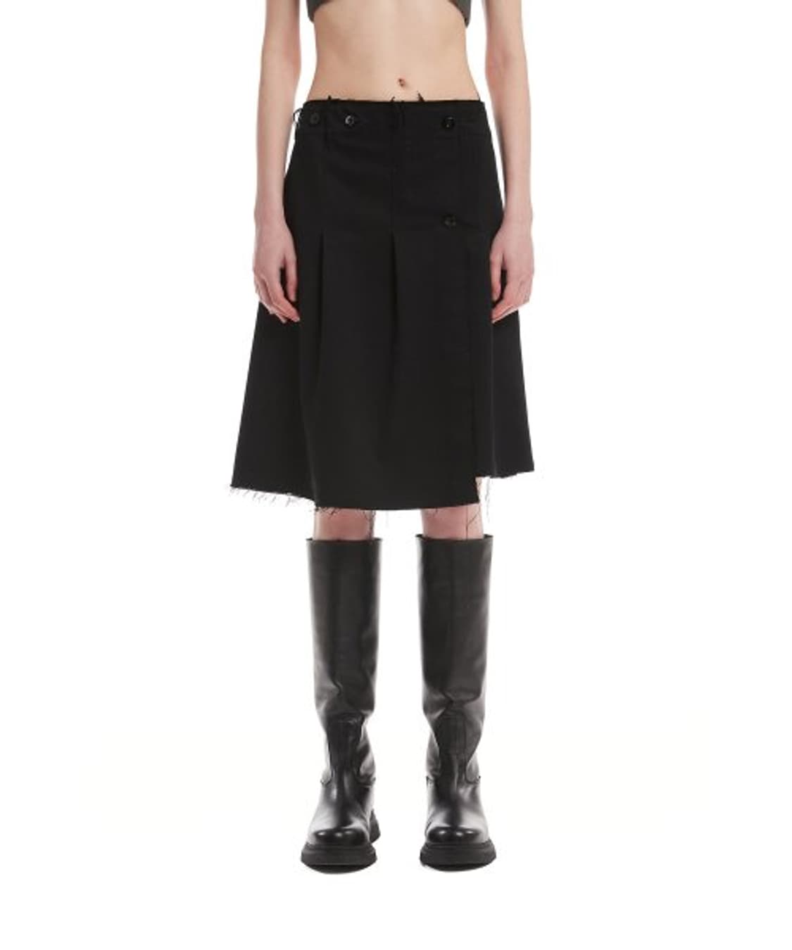 트렁크프로젝트 플리츠 랩 스커트 상품이미지1