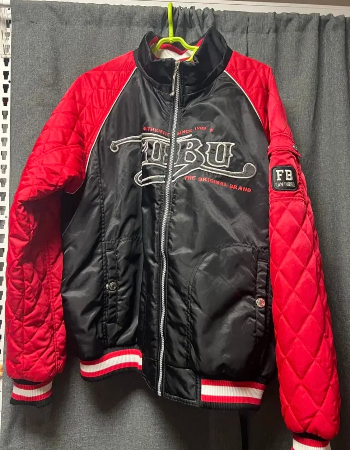 후부 FUBU 바시티 퀄팅 자켓 판매합니다 상품이미지1