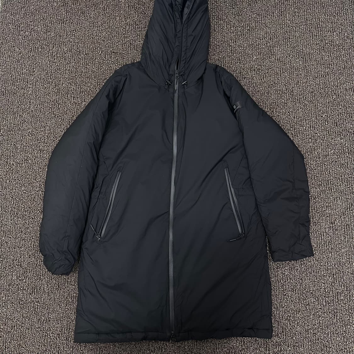 블랙야크 구스다운 롱패딩 블랙 100(L) 상품이미지1