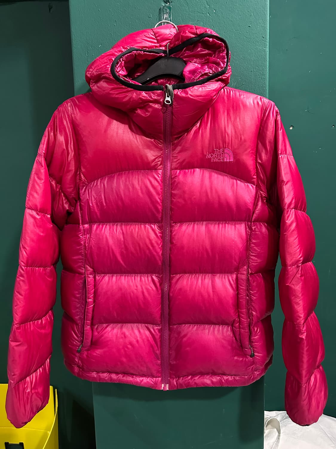 노스페이스 일본판 경량패딩 핑크L 상품이미지1