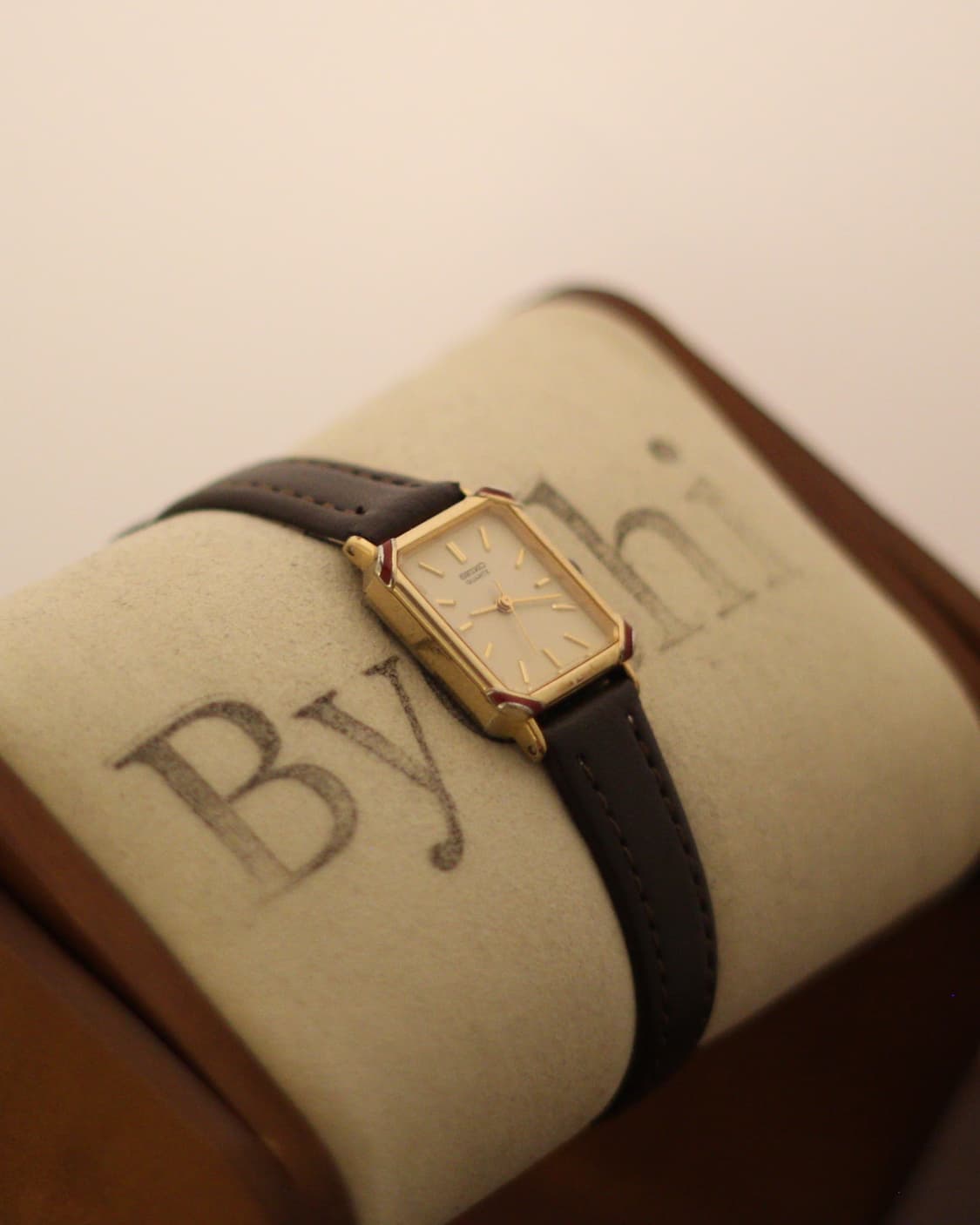 [Seiko] 세이코 도금 팔각 케이스 빈티지 시계 상품이미지4