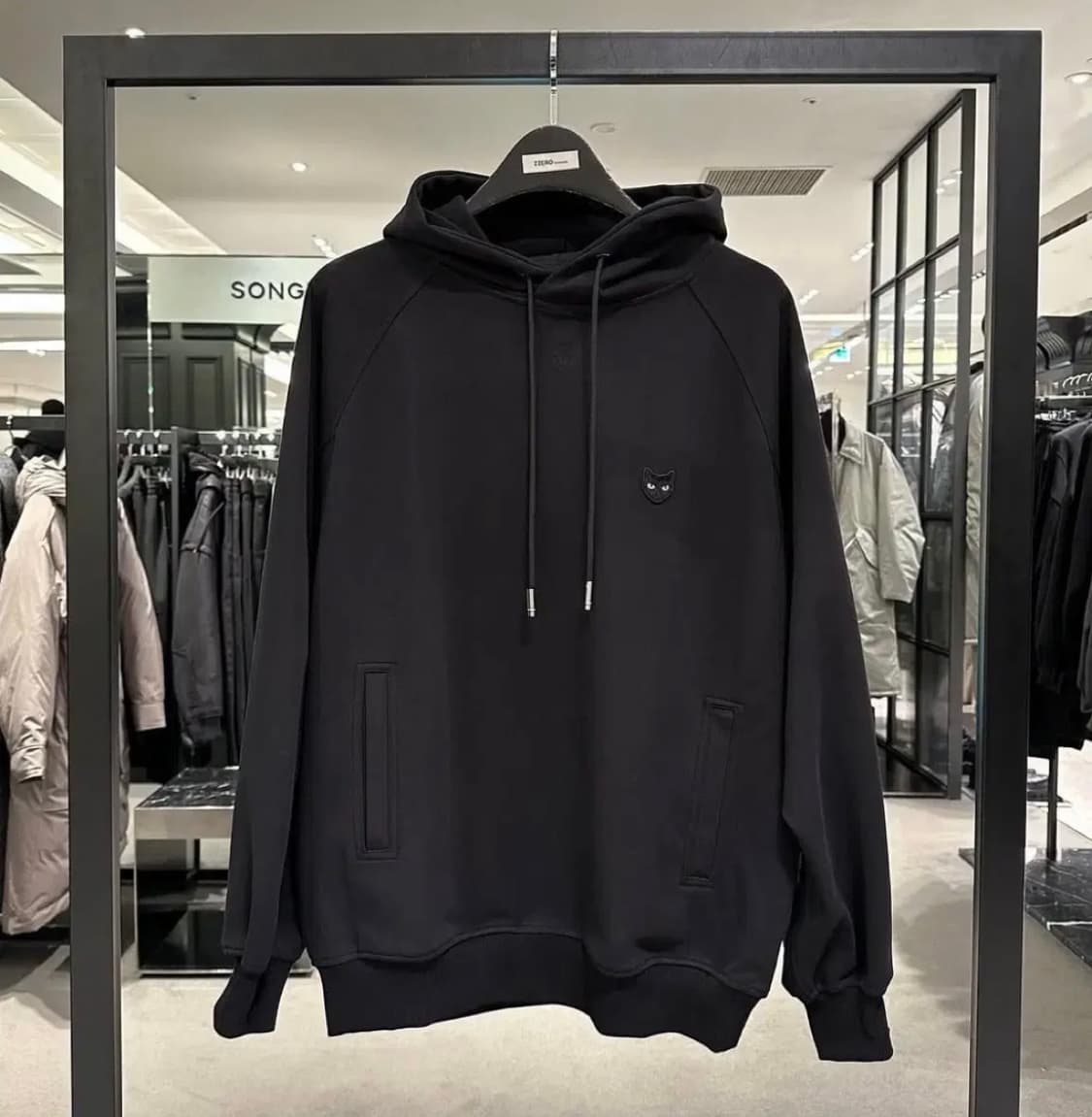 (L) 송지오 지제로 23SS 슬릿 후드 티셔츠 상품이미지1