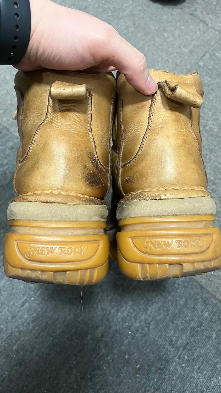 뉴락 부츠 빈티지 42 상품이미지4