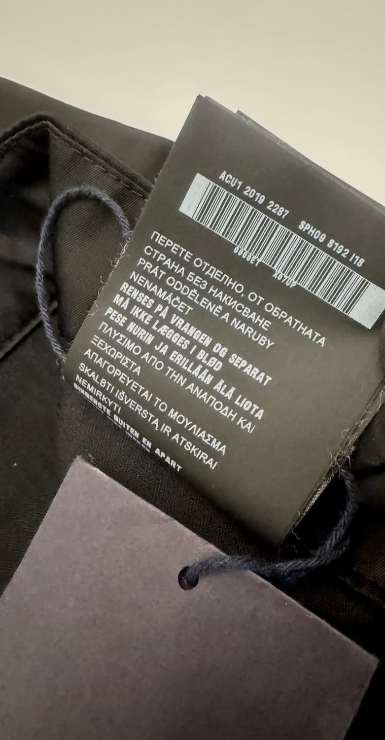 프라다 PRADA 나일론 팬츠 SPHO9 S192 19FW 테이퍼드 44 상품이미지9