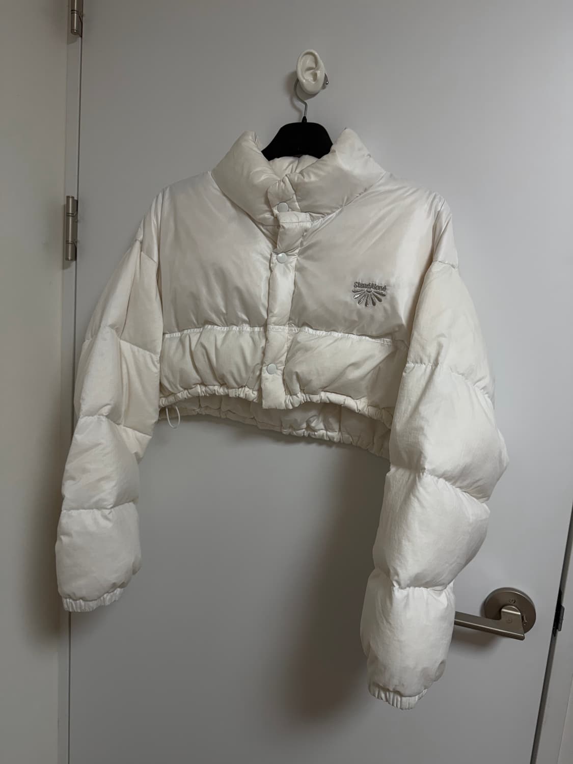 스탠드얼론 크롭 패딩 상품이미지2