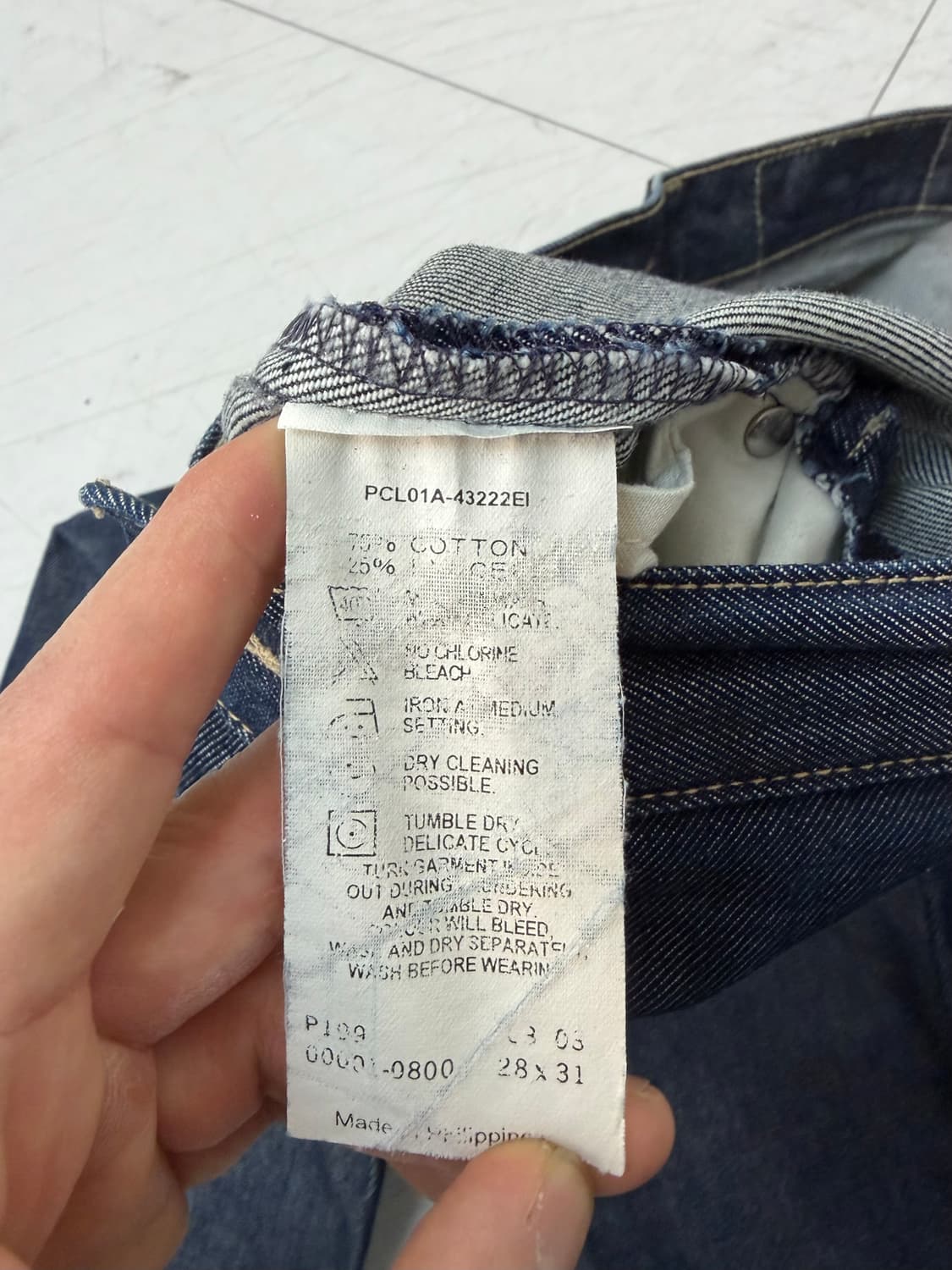 a289) 28 리바이스 생지 스트레이트 상품이미지9