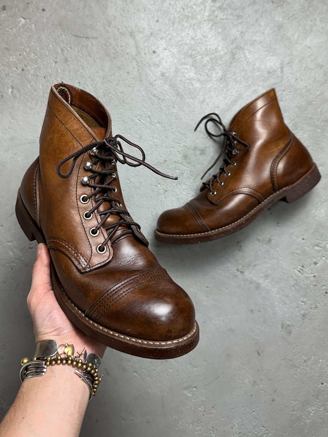 OG USA Made 레드윙 8111 아이언레인저 워크 부츠 상품이미지1