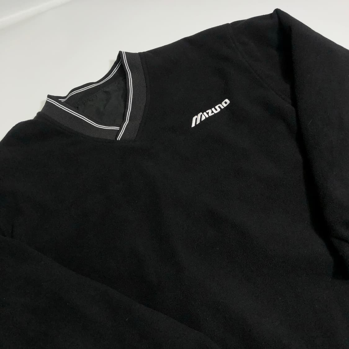 미즈노 리버시블 웜업 맨투맨 실측 XL 상품이미지5