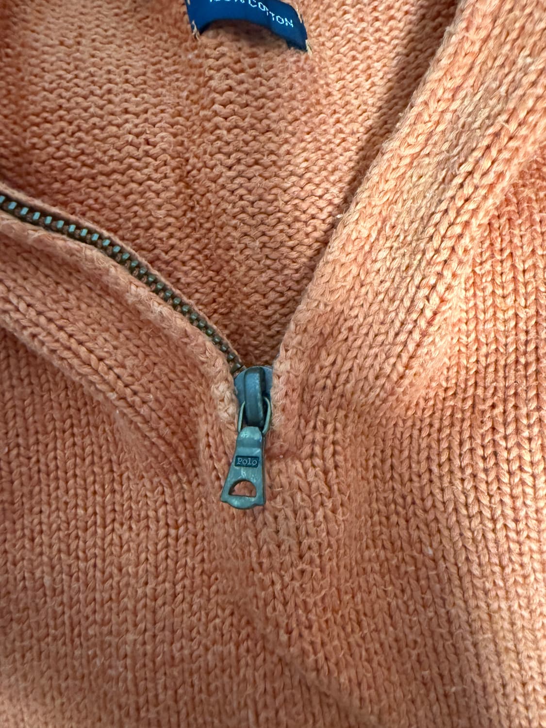 빈티지 폴로 랄프로렌 니트 하프집업 상품이미지4