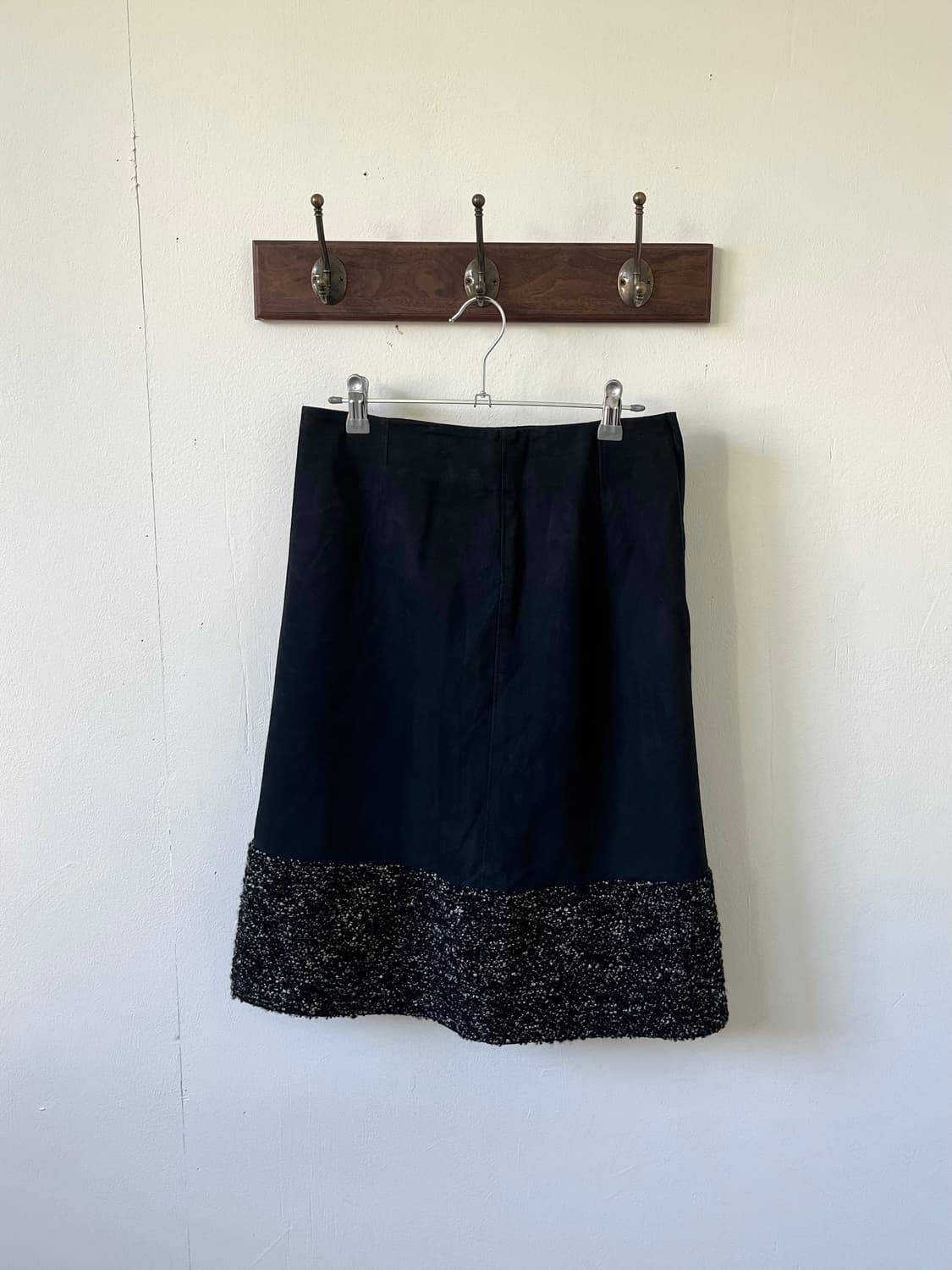 mila schon 블랙 벨벳 스커트 상품이미지1